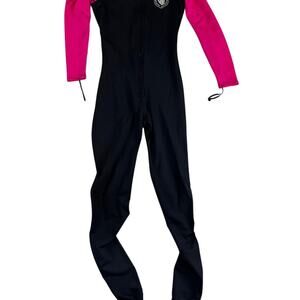 Body Glove Womens Wetsuit Size S Pink  Black USA Made Surfing Diving